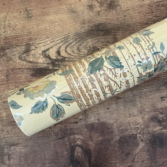 Waterhouse Wallhangings Wallpaper Double Roll Kensington Gardens Floral Columns - Picture 9 of 12